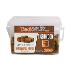 DeckWise Hardwood Plugs (Smooth)