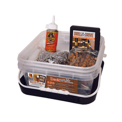 Deckwise Master Plug Kit, Includes Drill Bit and Glue (Smooth Plugs)