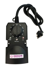 DeKor 8-Pack Millenium Recessed Stair, Down Light LED Kit w/ Transformer & Timer