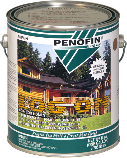 Penofin Log On, Timber Frame Home Penetrating Oil Stain