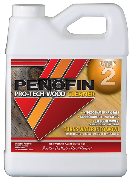 Penofin Pro Tech Wood Cleaner, Step 2
