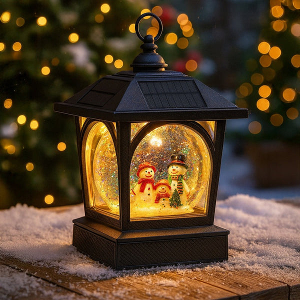 Classy Caps SLG997CH Solar Holiday Globe Lantern