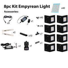 Dekor Empyrean LED Pergola Lighting | 8-Pack Kit