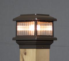 Aurora Titan LED Deck Post Light