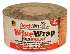 DeckWise Joist Tape Rolled Flashing Material