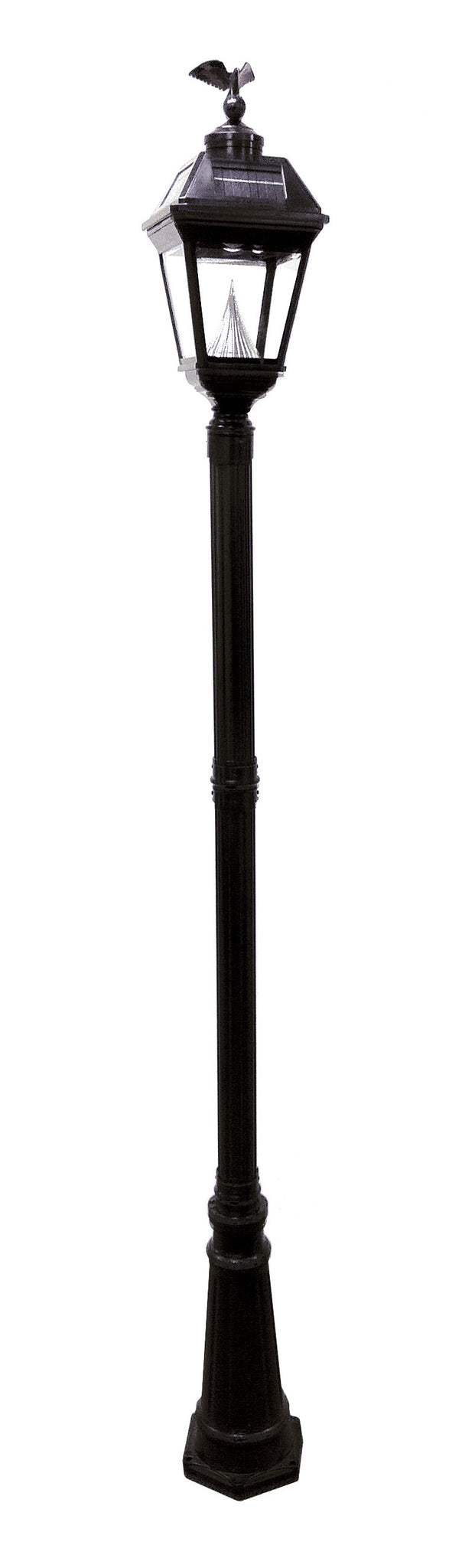 Gama Sonic Imperial Light Pole (without light fixture), GS-97SP-BLK –  Quality Construction Supply