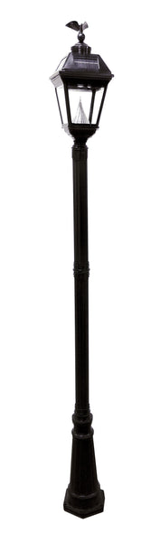 Gama Sonic Imperial Light Pole (without light fixture), GS-97SP-BLK