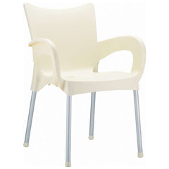 Compamia Romeo Resin Dining Arm Chair 4 Pk