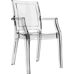 Compamia Arthur Polycarbonate Modern Dining Chair 4 Pk