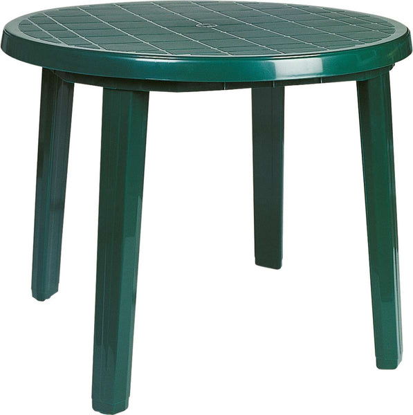 Compamia Ronda Resin Round Dining Table 35.5 Inch