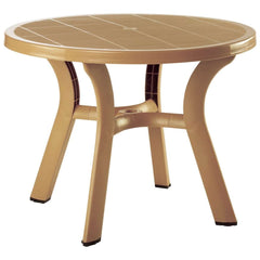 Compamia Truva Resin Round Dining Table 42 Inches