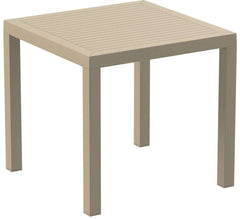Compamia Ares Resin Square Dining Table 31 Inches