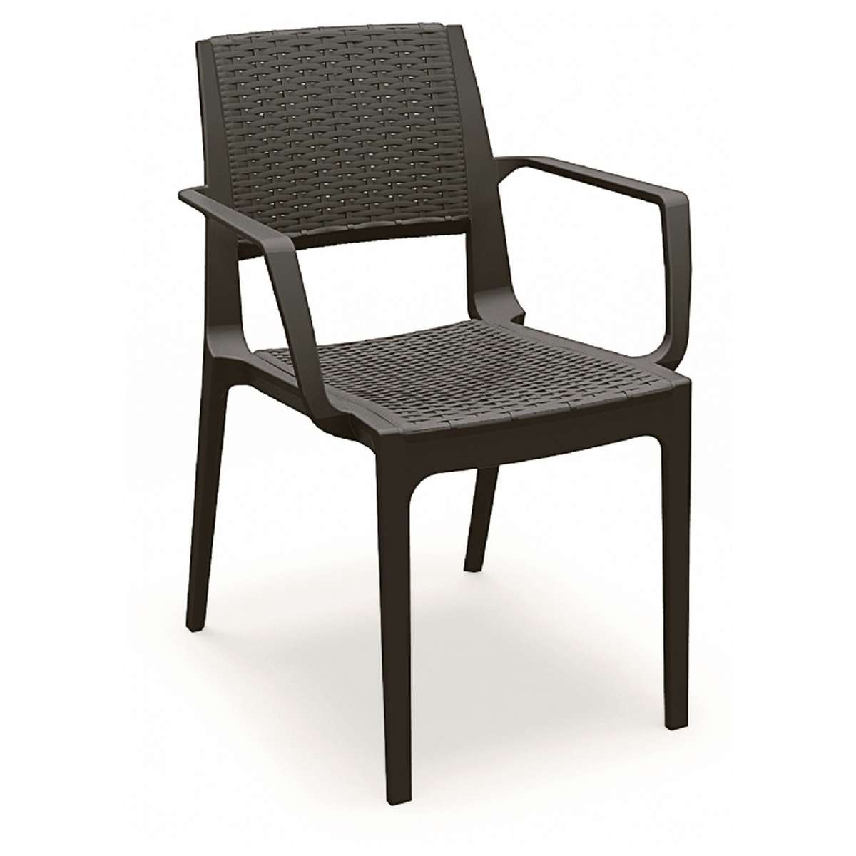 Compamia Capri Resin Dining Arm Chair 2 Pk