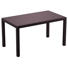 Compamia Orlando Wickerlook Rectangle Dining Table 55 Inch