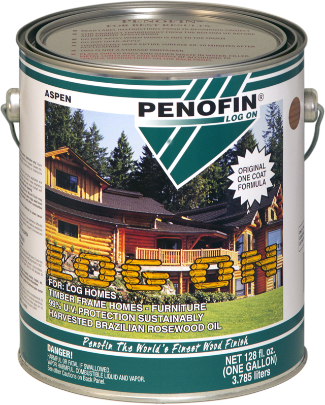 Penofin Log On, Timber Frame Home Penetrating Oil Stain