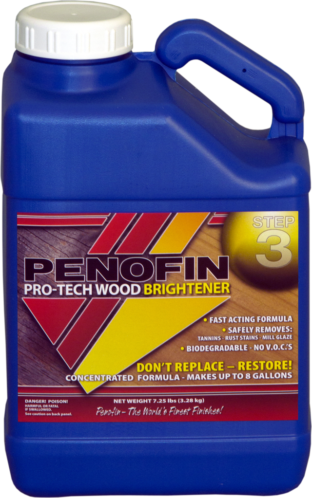 Penofin Pro Tech Wood Brightener, Step 3