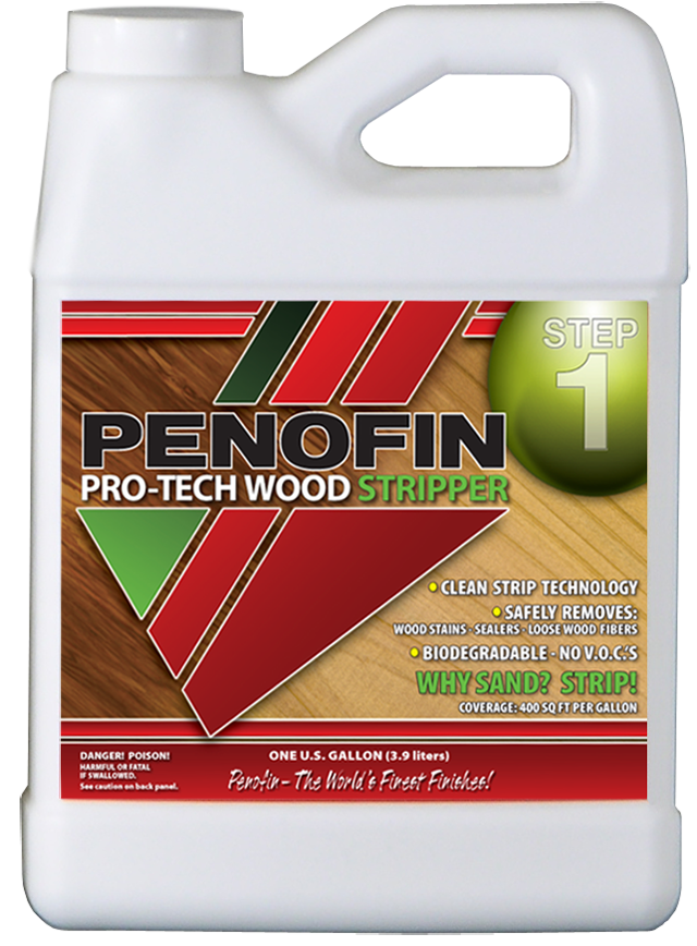 Penofin Pro Tech Wood Stripper, Step 1