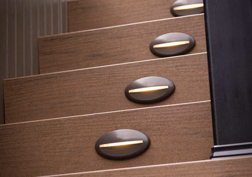 Azek LED Recessed Step Riser Light – Quality Construction Supply