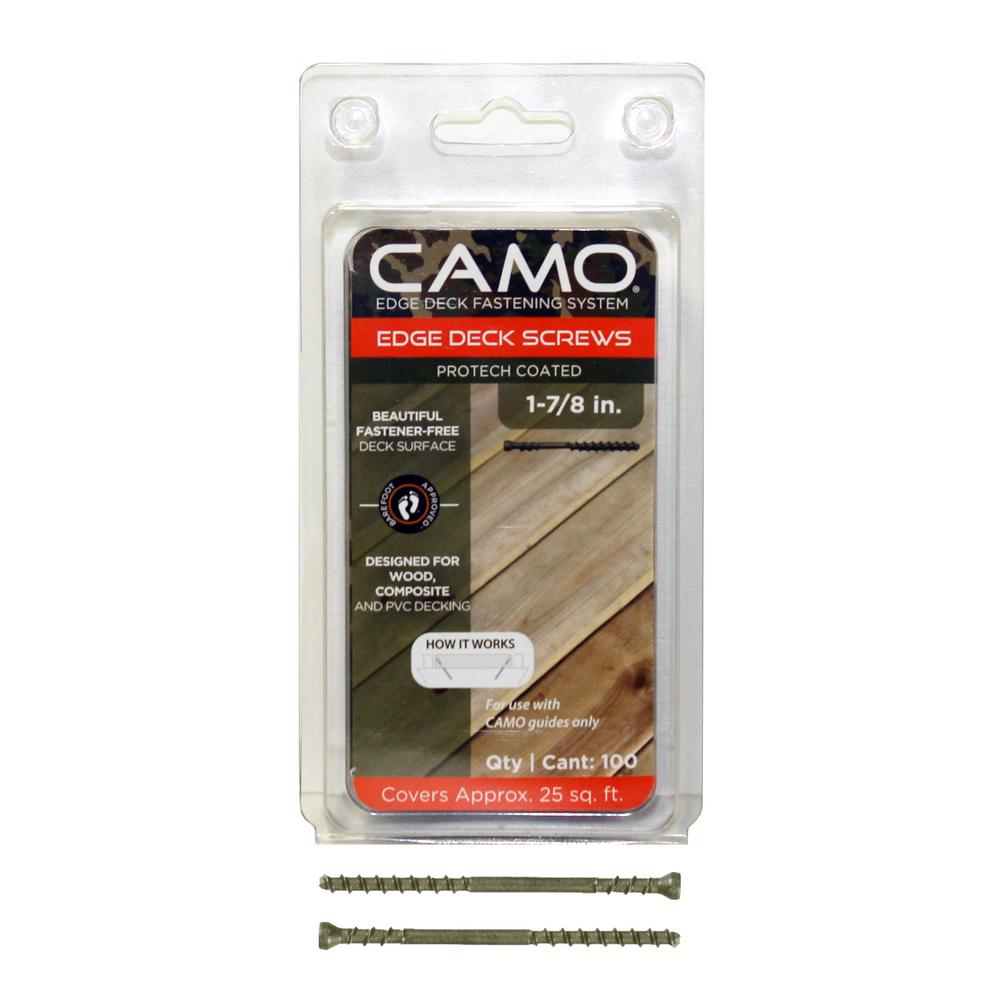 Camo Trimhead Screws 1-7/8" ACQ Compatable