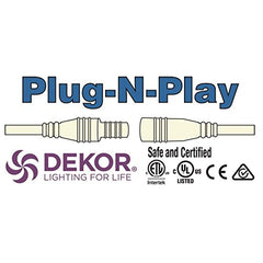 DeKor 4-Pack Dek Dot Recessed LED Lights
